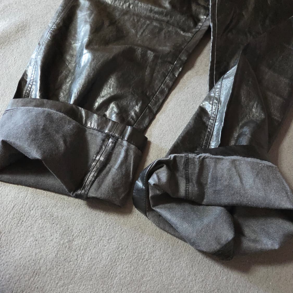 더오픈프로덕트 오픈와이와이 레더 팬츠 2 상품이미지10