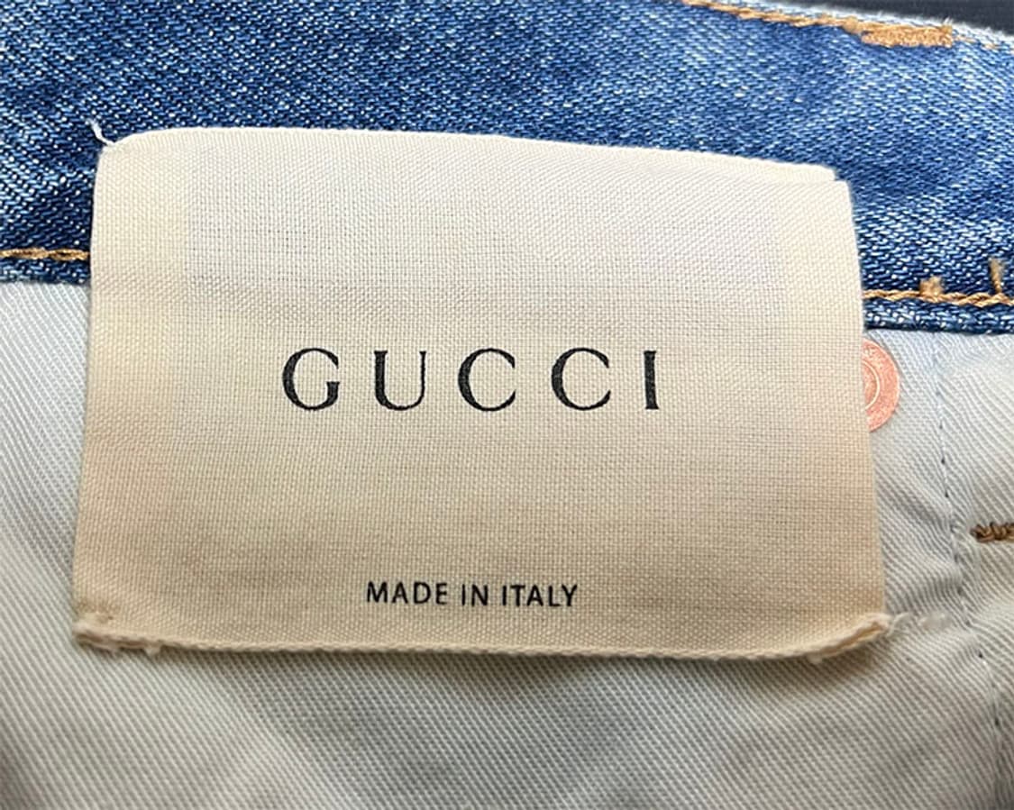 구찌 스테인펑크 더티워싱 춘추 매장정품 단추형 캐주얼 L 32 상품이미지4