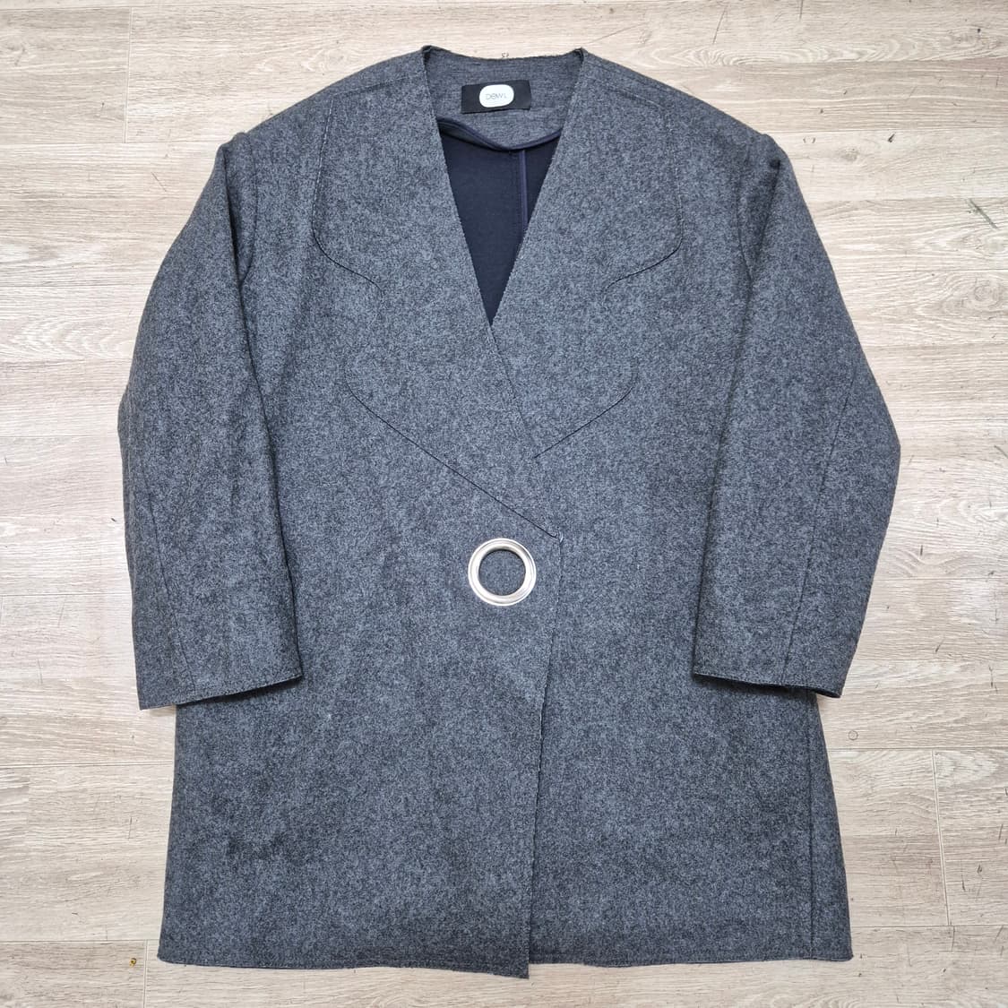 듀엘 여성 럭셔리 논카라 코트 상품이미지1