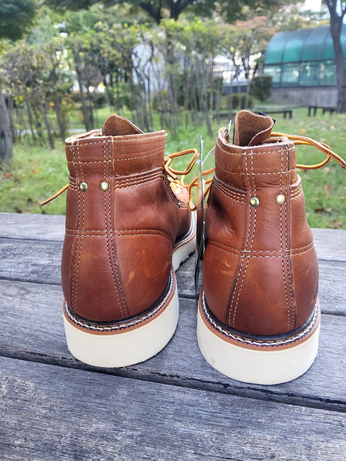 쏘로굿 몽키부츠 신품 265~270 US8.5EE 브라순 상품이미지4