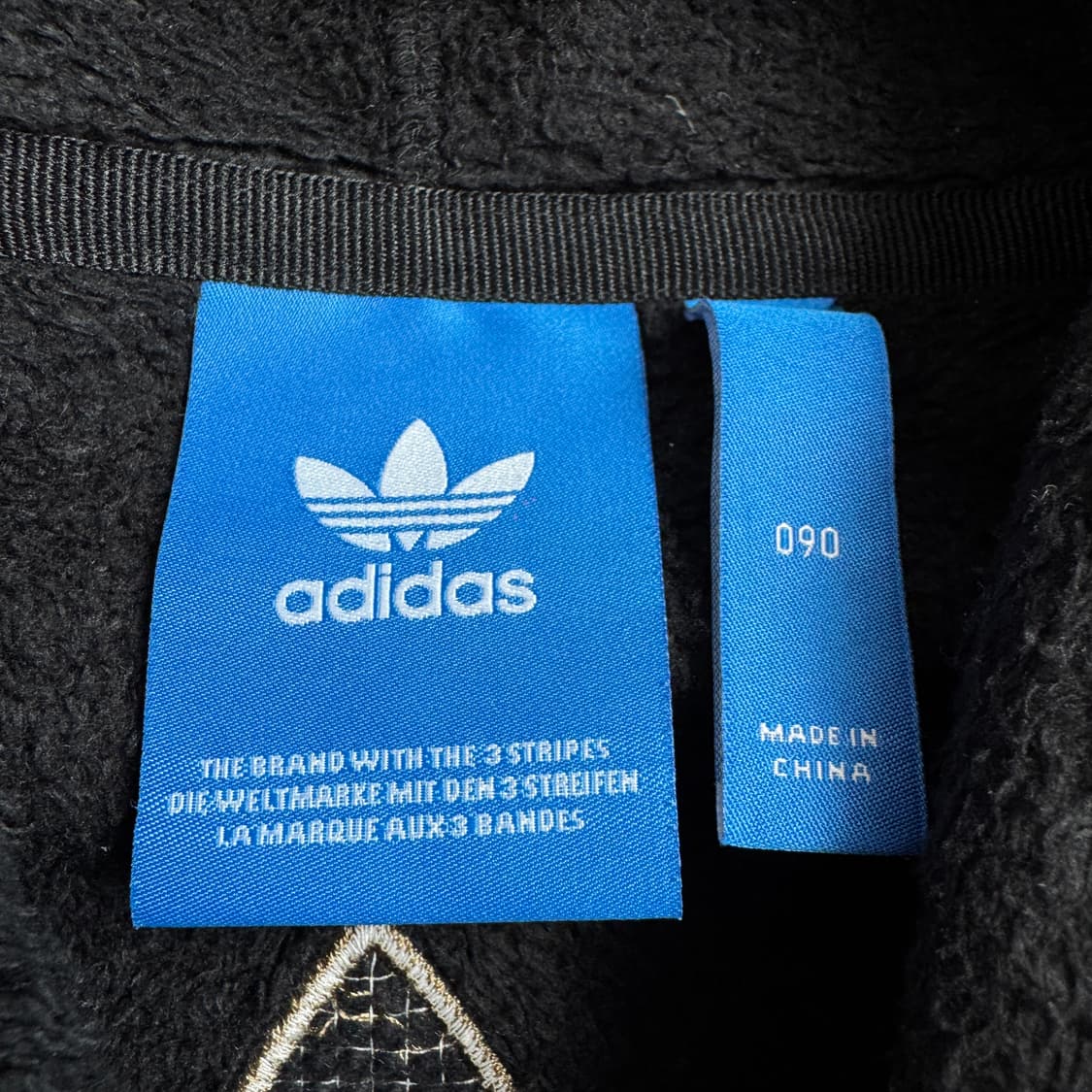 아디다스 카모 파이어버드 빅로고 플리스 자켓 상품이미지5