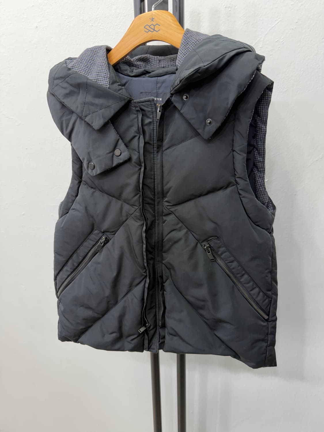 정품) 시스템 한섬 패딩조끼 82 상품이미지3