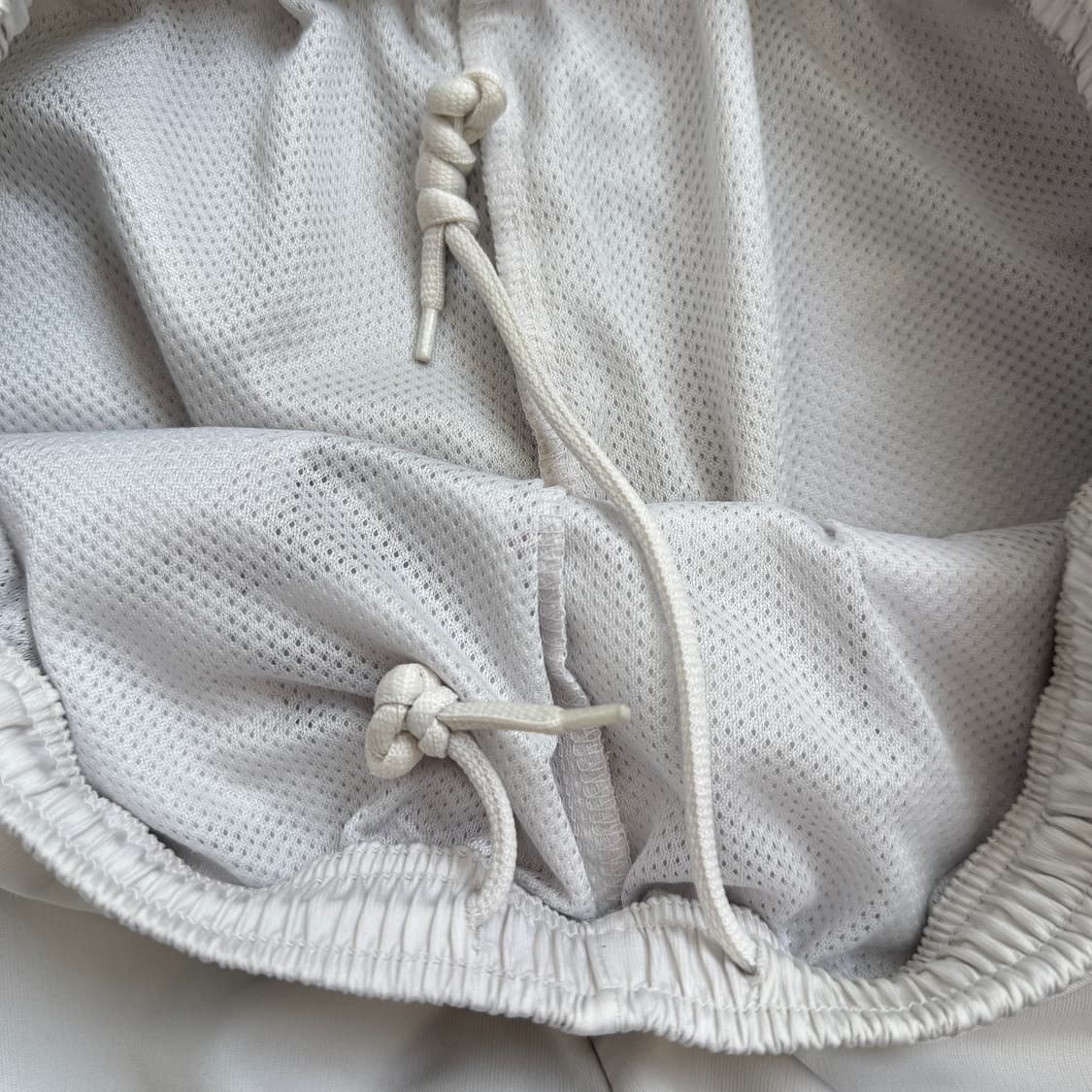 아디다스 90s 흰하 화이트 하늘 와이드 바람막이 트랙팬츠 상품이미지5