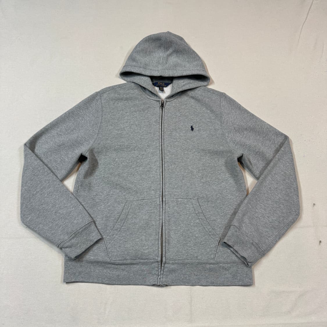 M) 폴로 랄프로렌 그레이 후드집업 상품이미지1