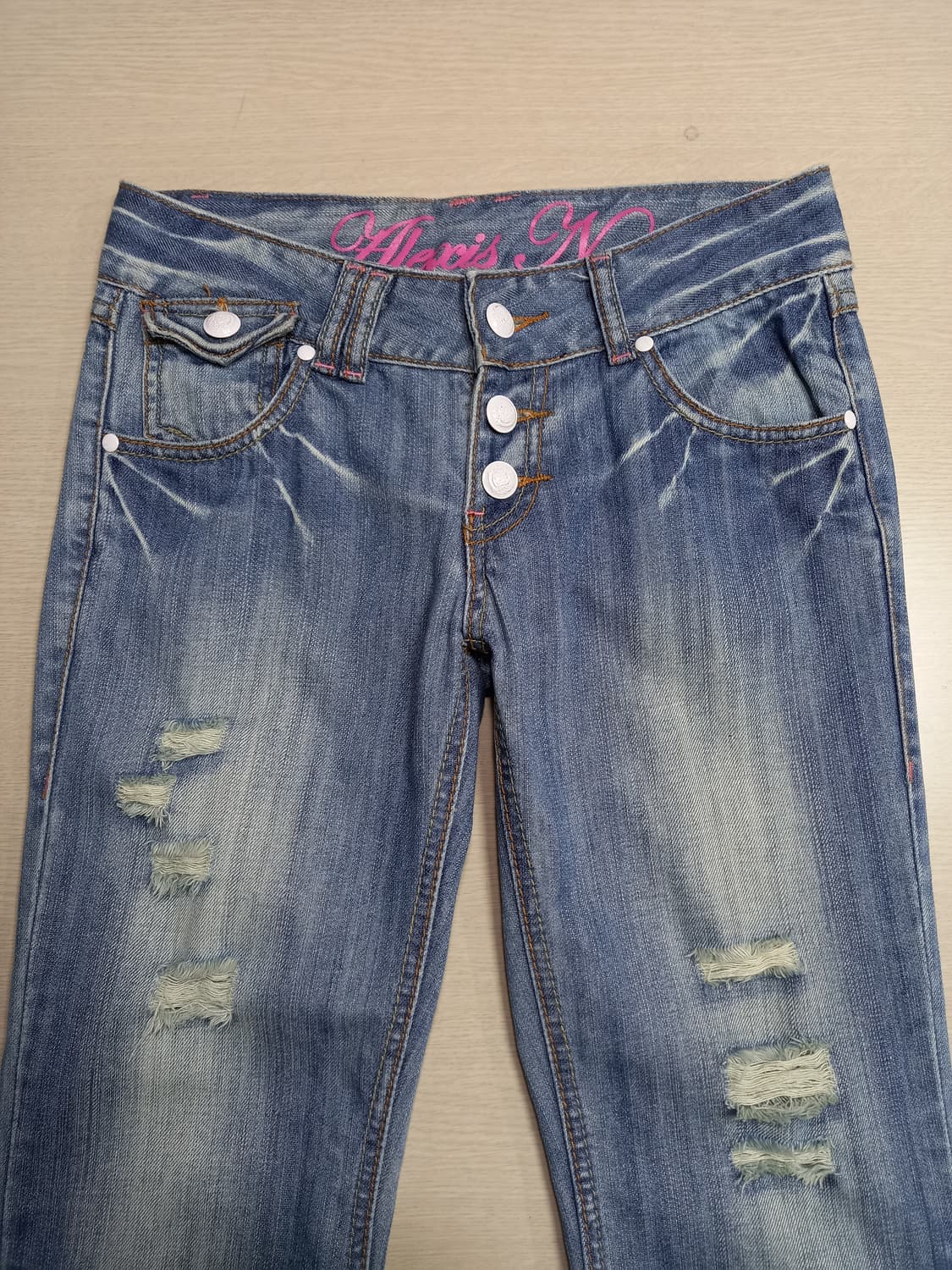 27 Alexis N 제시뉴욕 데미지워싱 부츠컷 27-619 상품이미지3