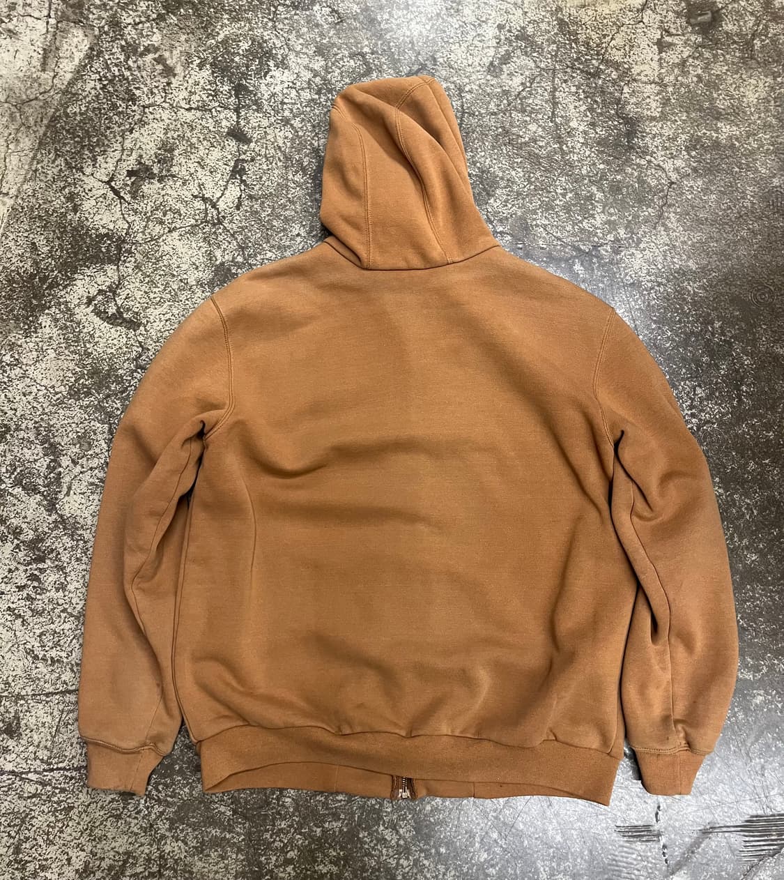 칼하트 브라운 써멀 후드 집업 상품이미지5