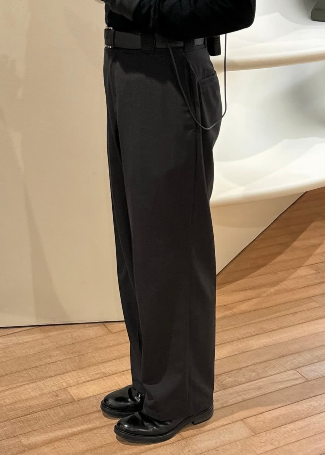 프라다 울 로고 트라우저 상품이미지8