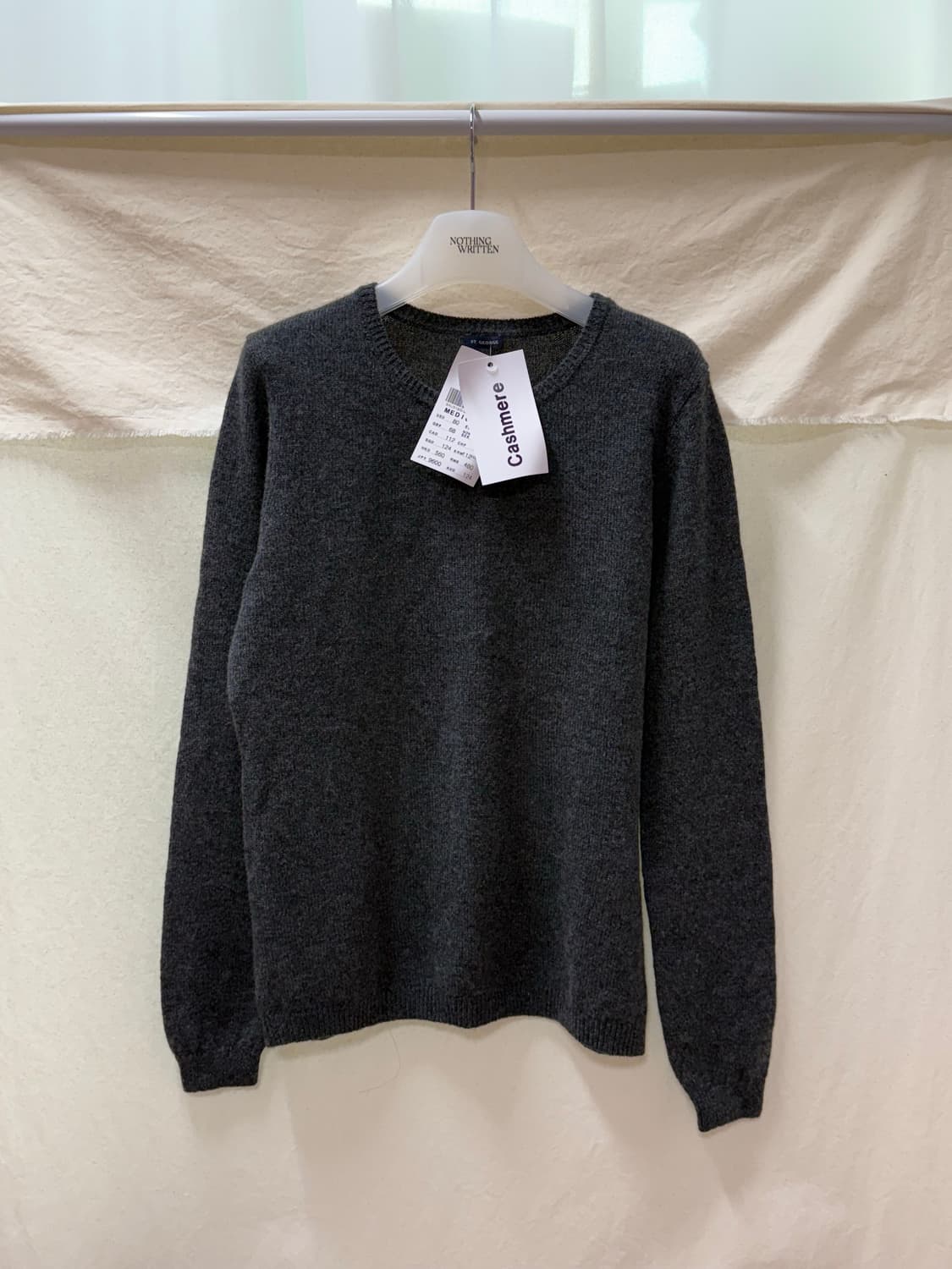 브랜디멜빌 캐시미어 라운드 니트 상품이미지1