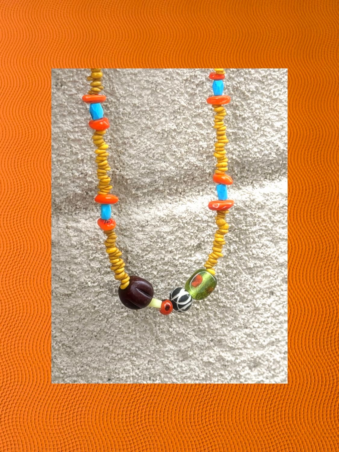 [rrrocnoc] vacation!ng necklace 비즈목걸이 상품이미지1
