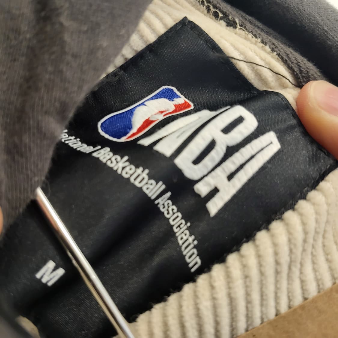 NBA 스트릿 후드 레이어드 골덴셔츠 상품이미지3