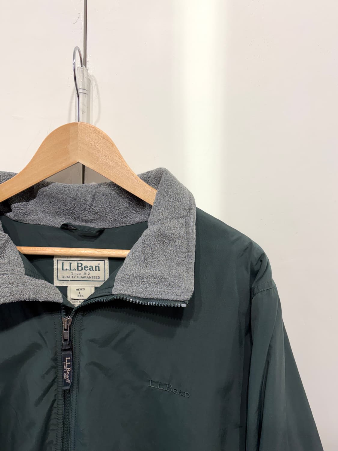 L.L.Bean 엘엘빈 플리스 나일론 웜업 자켓 상품이미지3