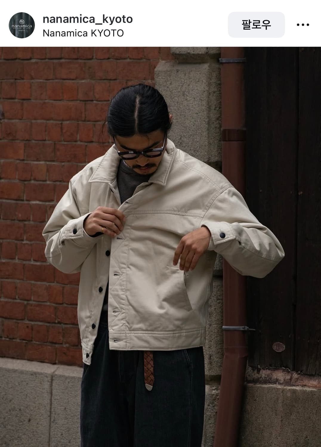 [XL] 나나미카 인슐레이션 트러커 자켓 베이지 상품이미지8