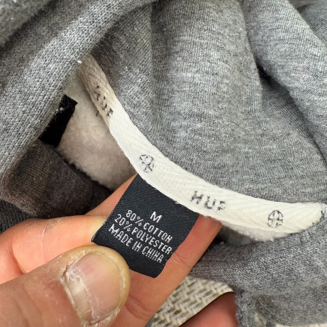 허프 프린팅 후드티 r1806  상품이미지7