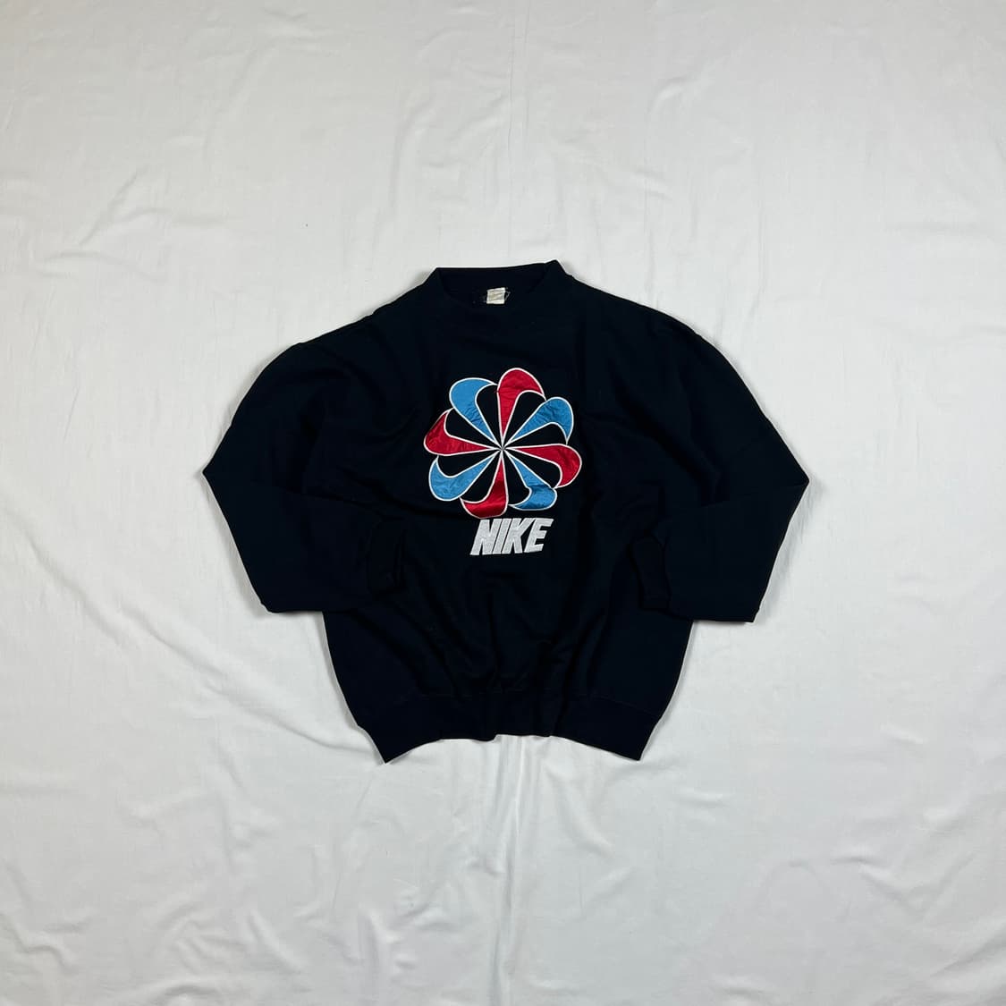80‘s-90’s 나이키 nike 핀휠 빅로고 맨투맨 상품이미지1