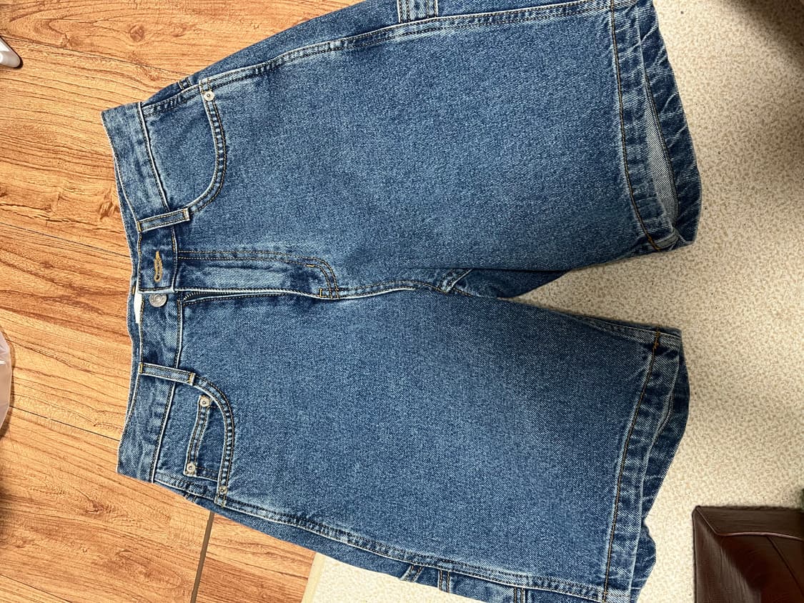 던스트 루즈 데님 반바지 클래식 블루 S 상품이미지3