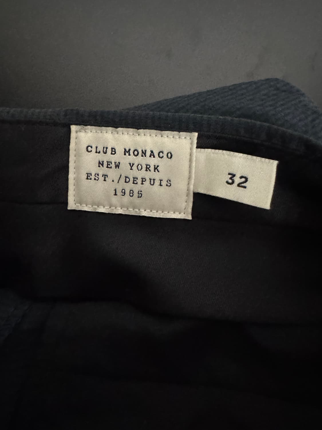 정품 클럽모나코 와플 나일론 면바지 34.5인치 상품이미지3