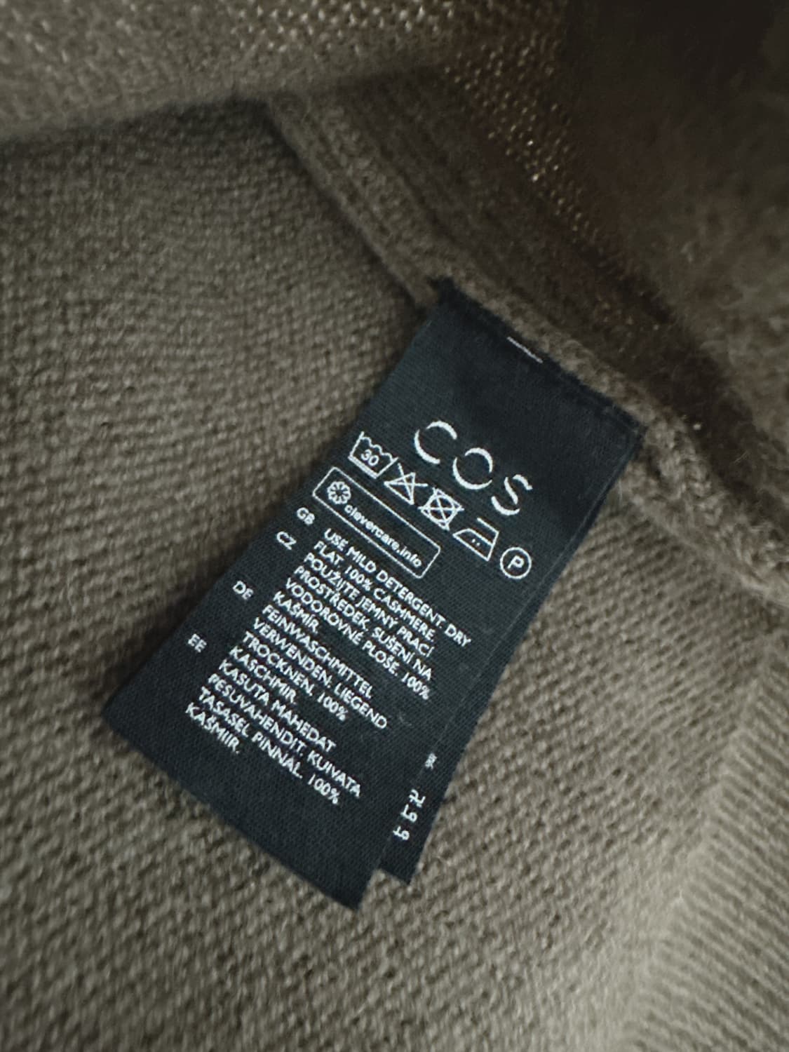 cos 코스 캐시미어 100 니트 상품이미지6