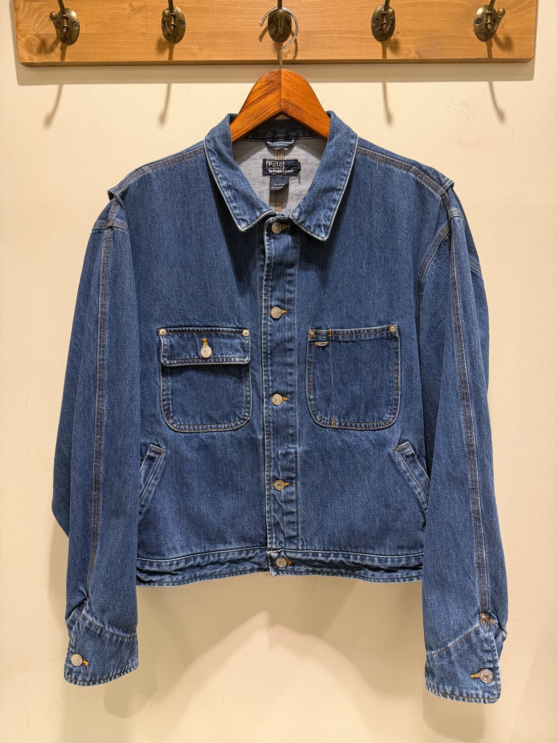 폴로 랄프로렌 데님 덩가리 자켓 상품이미지1