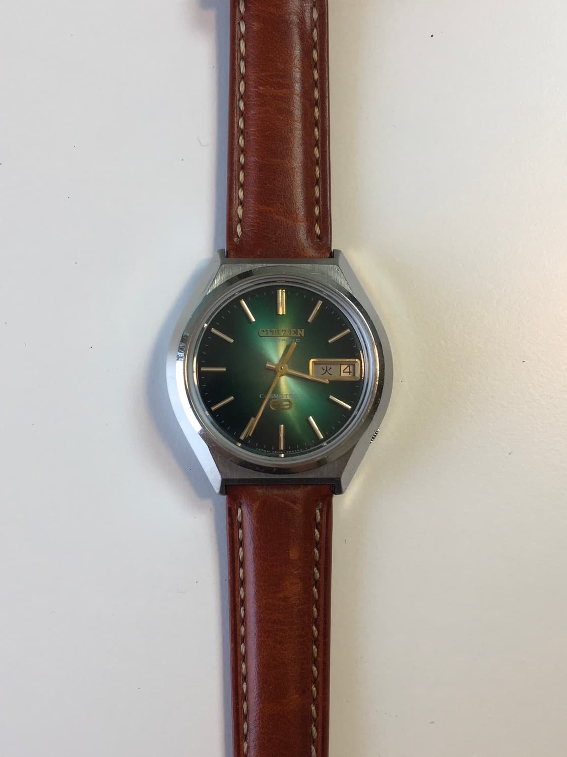 70s citizen cosmotron green dial 상품이미지7