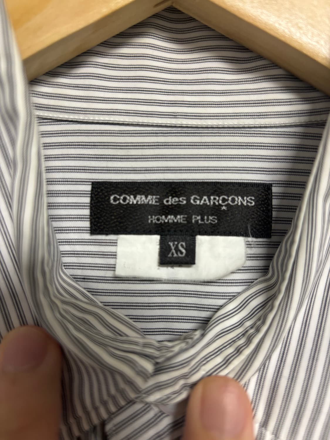 comme des garcons homme plus 스카프 셔츠 상품이미지2