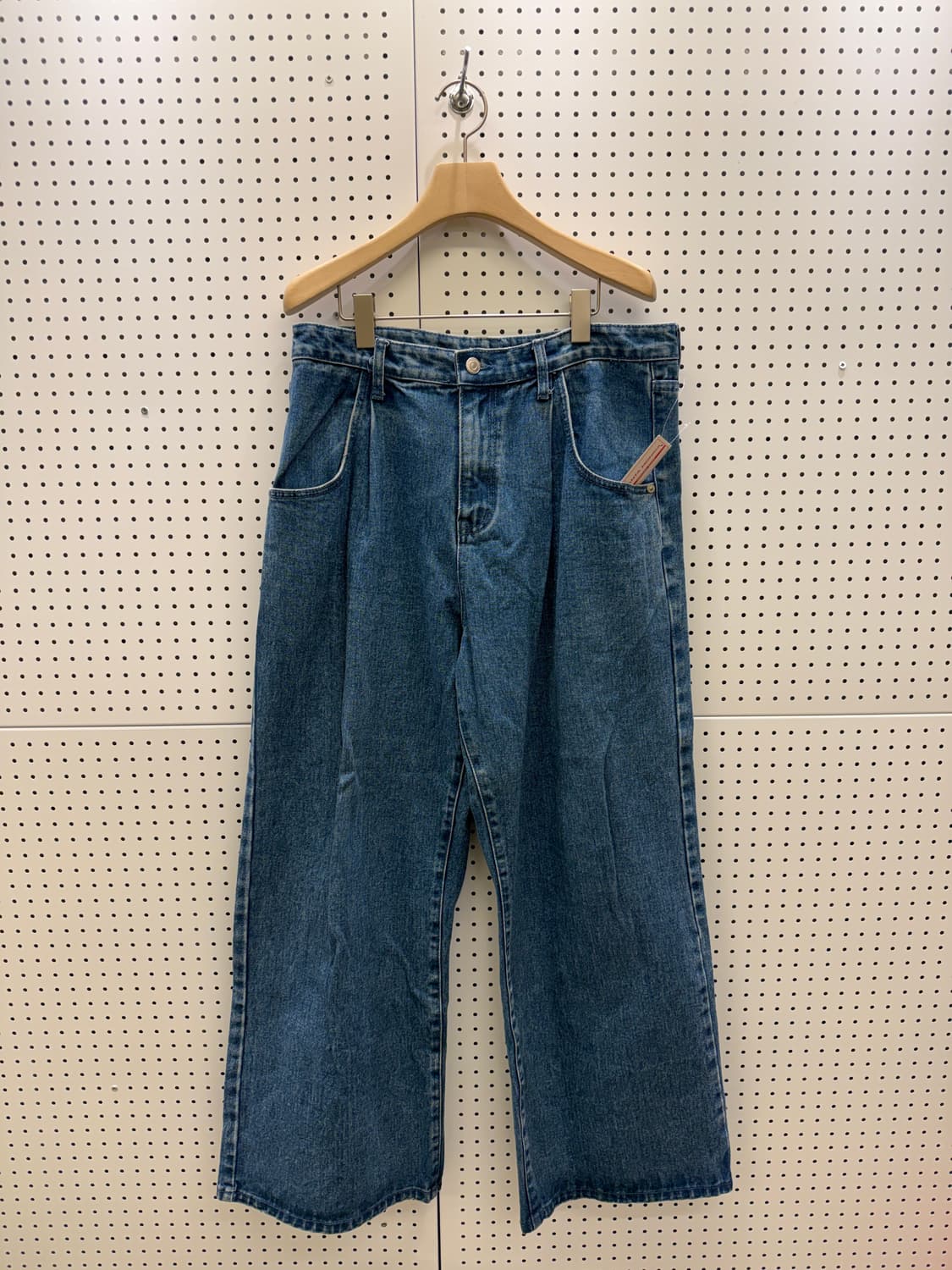 노매뉴얼 와이드 데님 팬츠 U547 상품이미지2