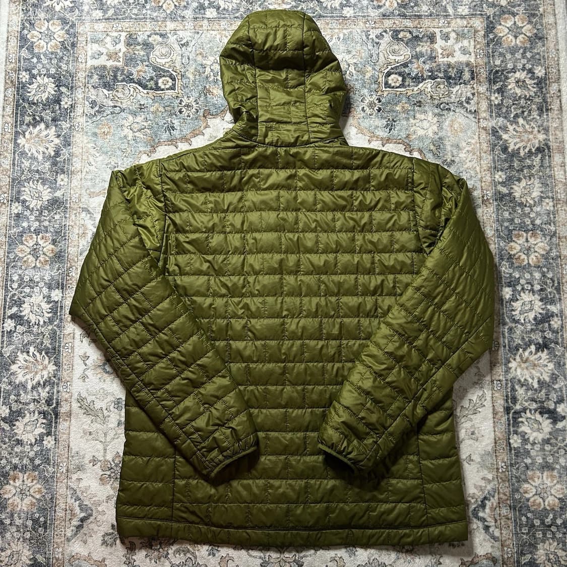 19SS 파타고니아 나노 퍼프 후디 세이지 카키 상품이미지8