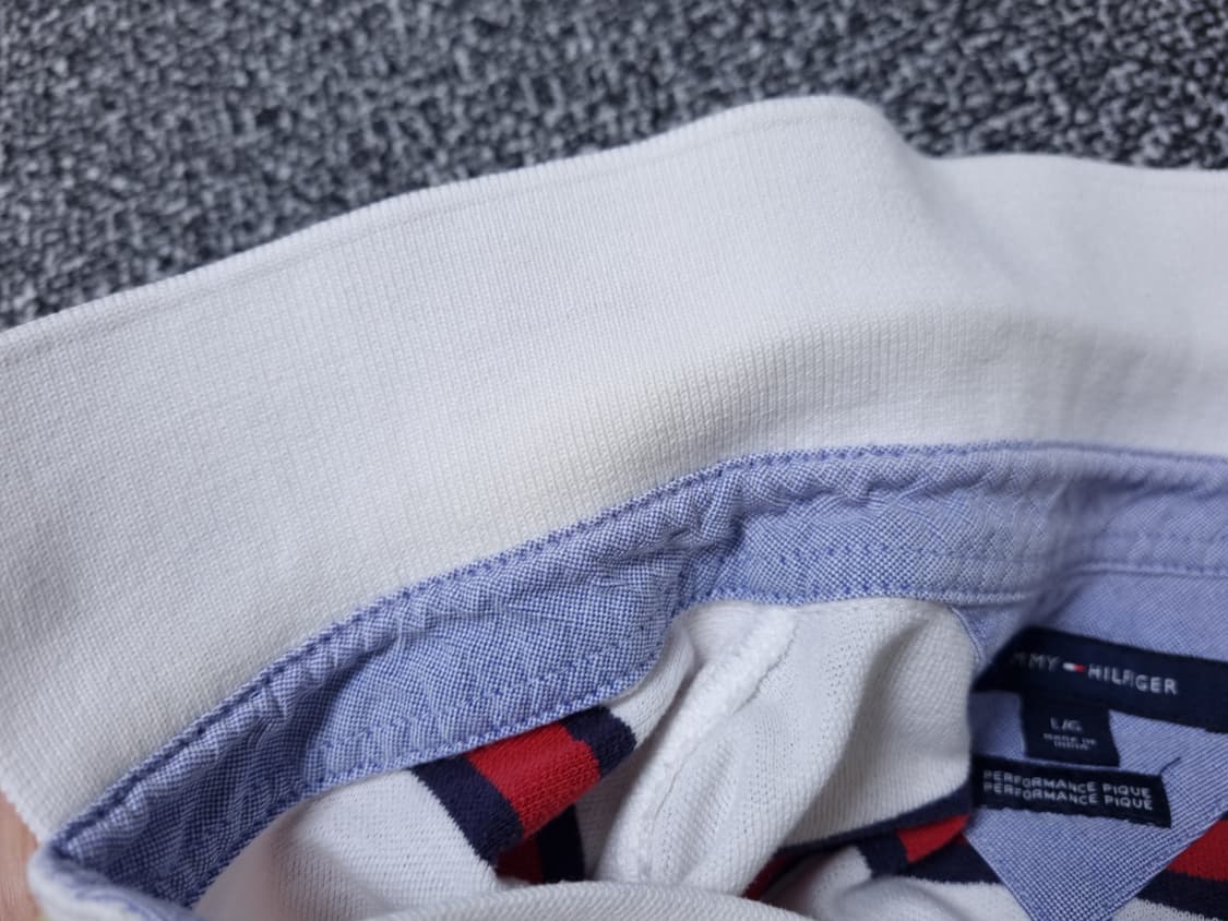 [무료배송][100-105]타미힐피거 남성용 피케 반팔티 카라티 상품이미지7