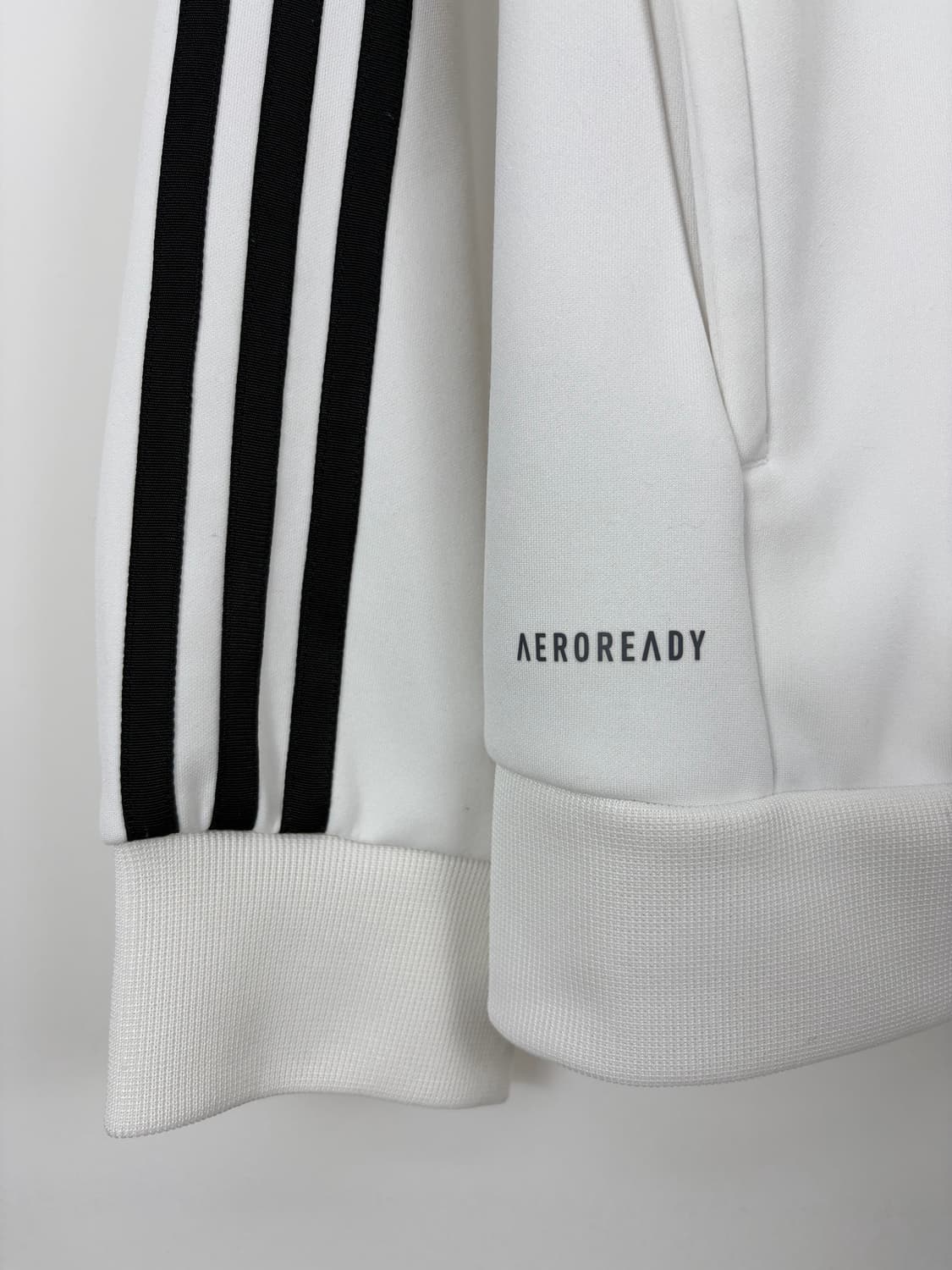 a87) 아디다스 화이트 트랙탑 져지 자켓 상품이미지3