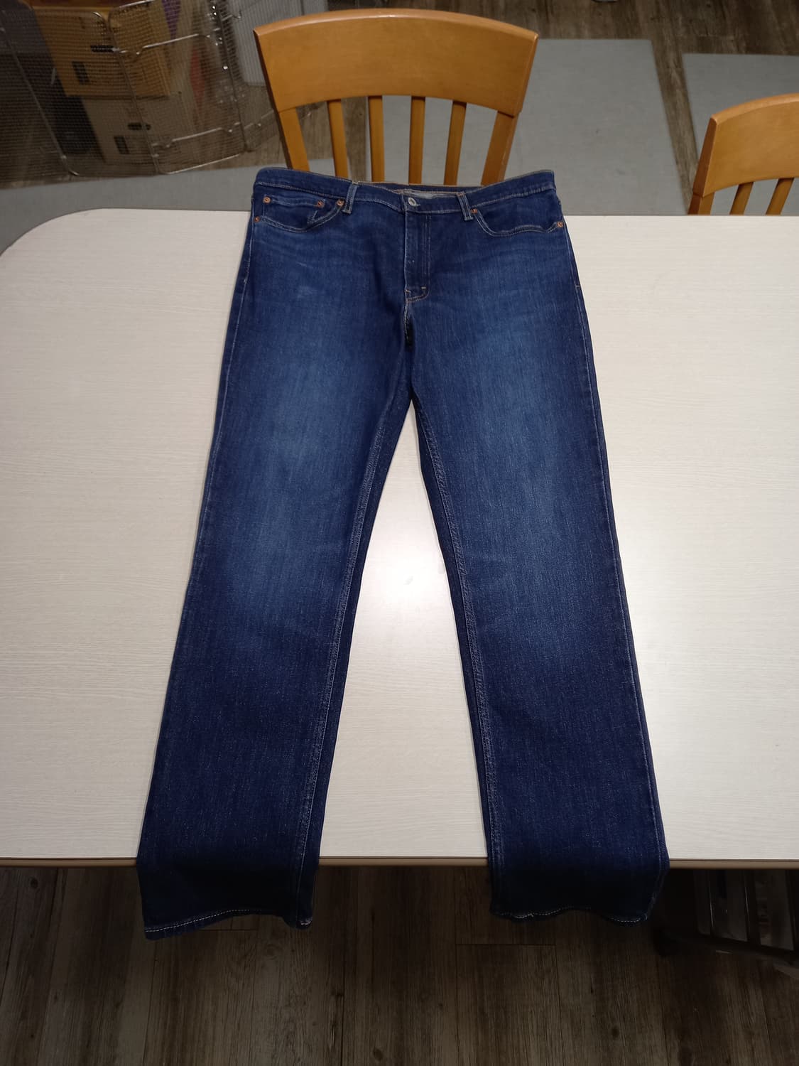 36 리바이스511 워싱 스판 슬림일자진 진청 36-430 상품이미지1