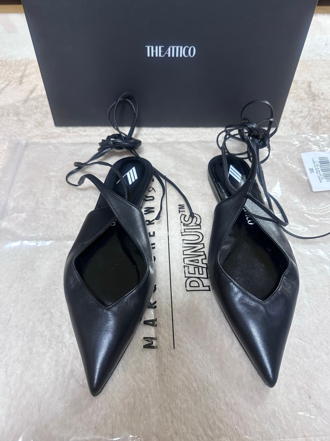 the attico 스트랩 플랫 37 상품이미지1