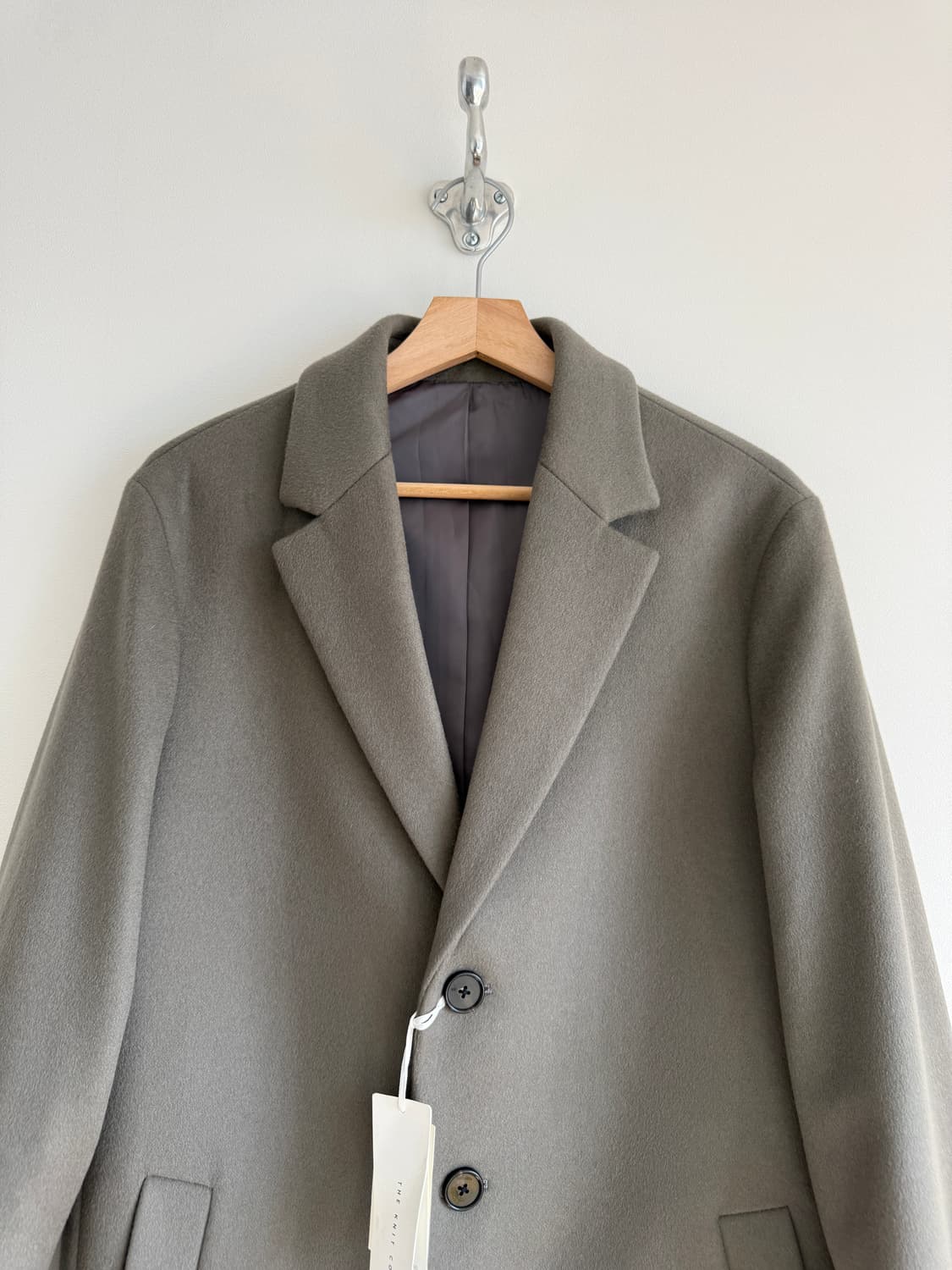 더니트컴퍼니(THE KNIT COMPANY) 코트(울마크, 택 달린 제품 상품이미지2