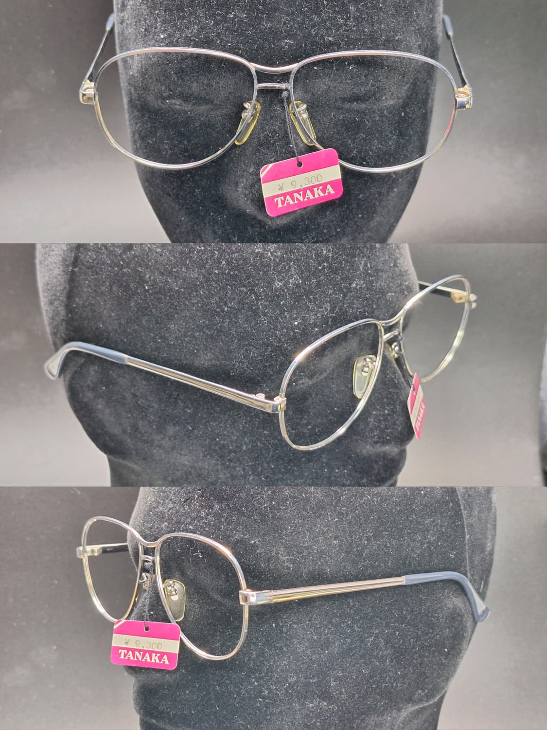 80s 일본제 빈티지 데드스톡 미사용/56mm 안경테 No-844 STP 상품이미지6