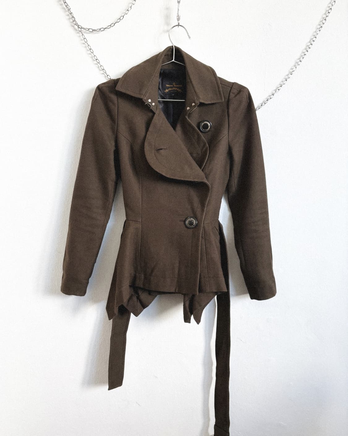 비비안웨스트우드 사선버튼 플레어 크롭컷 오피서코트 상품이미지8