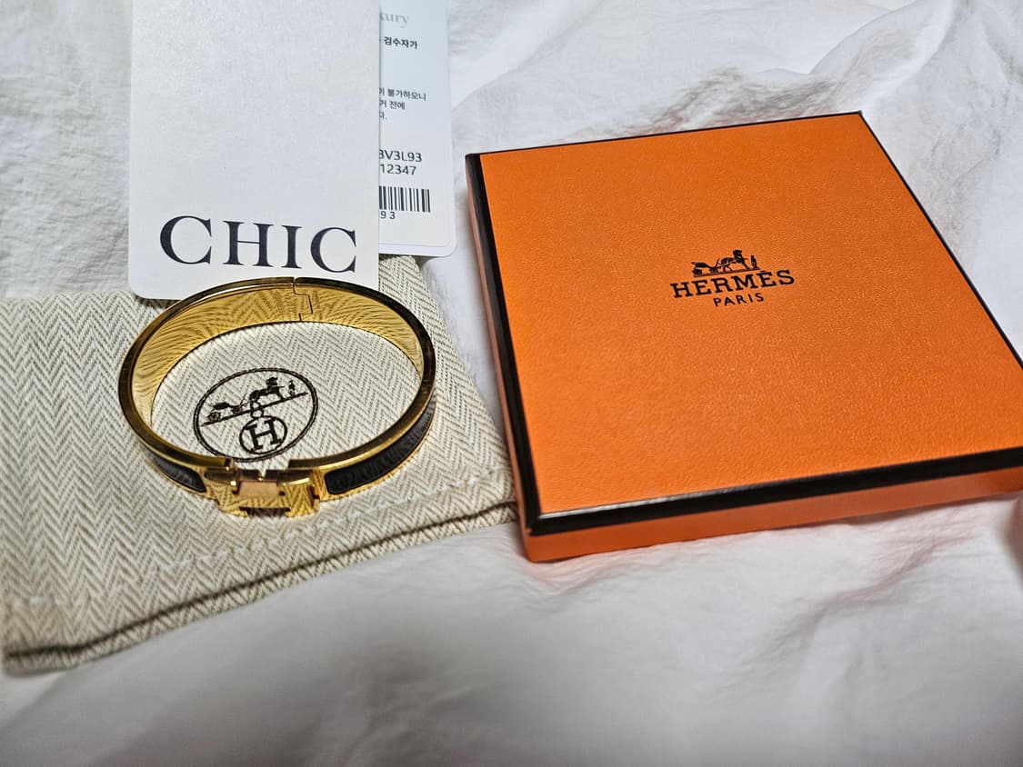 에르메스 클릭아슈 블랙골드 상품이미지10