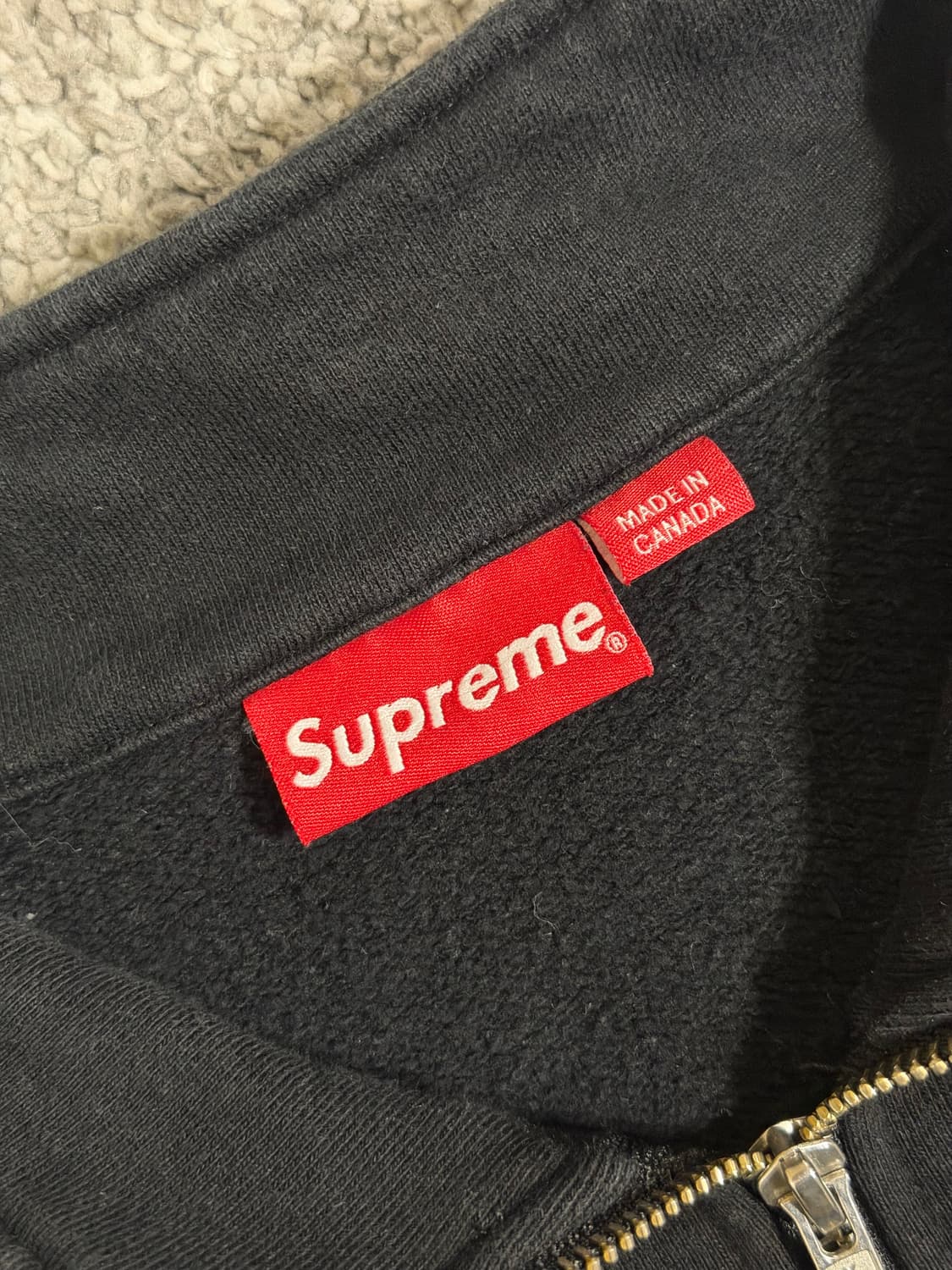 슈프림 15FW SUP 하프집업 풀오버 상품이미지5