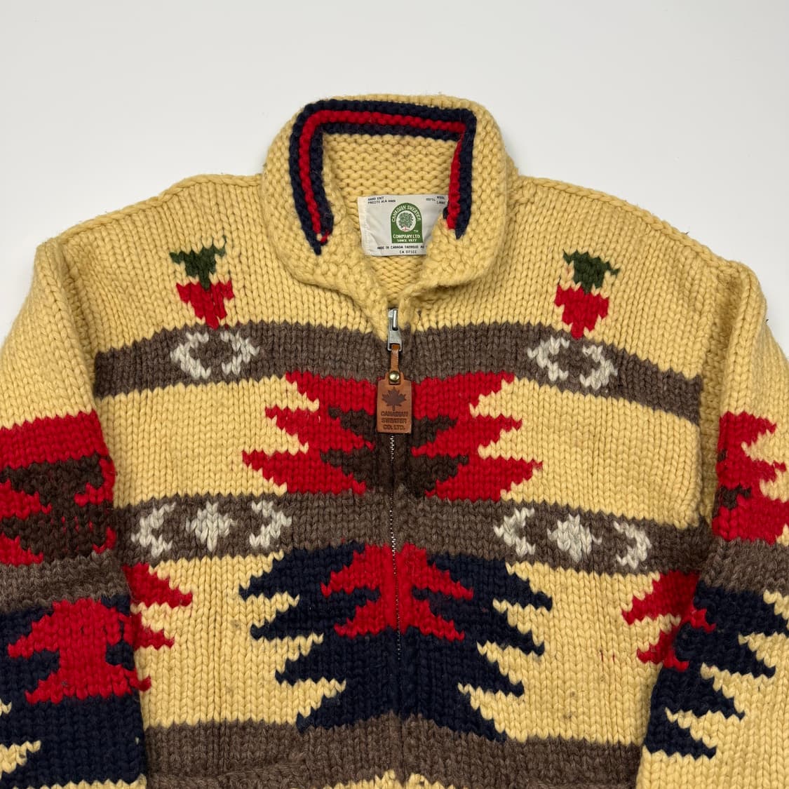 (105) 캐나다 나바호 코위찬 가디건 상품이미지3