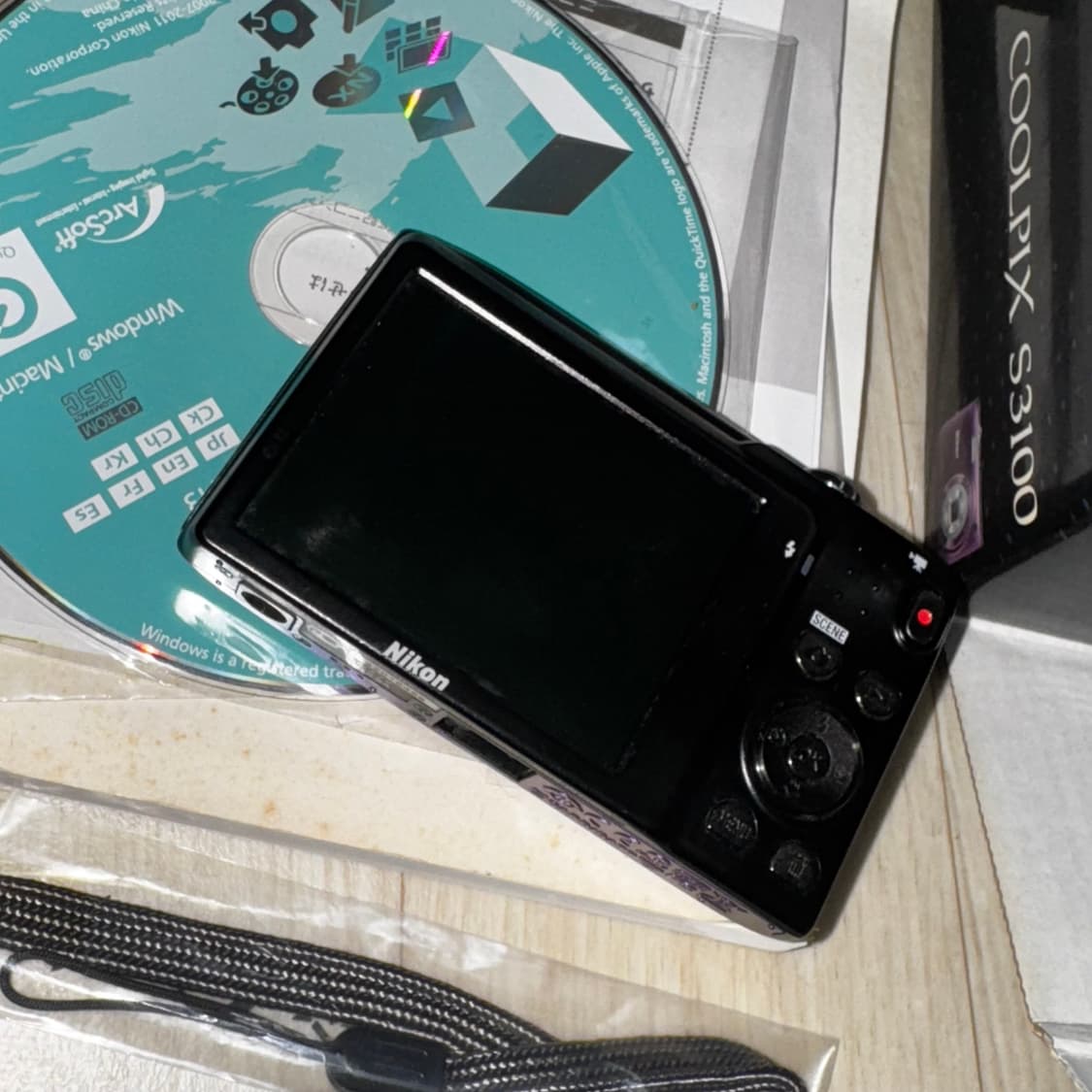 니콘 쿨픽스 s3100 보라색 상품이미지4