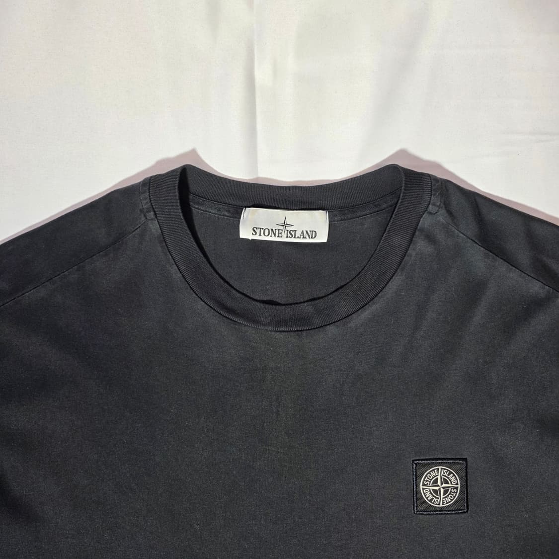 [L]스톤아일랜드 로고 반팔 상품이미지2