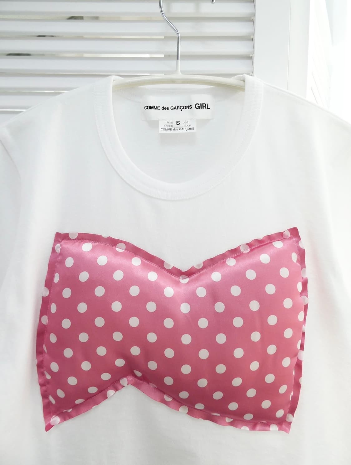 꼼데가르송 걸 리본쿠션 탑 상품이미지3