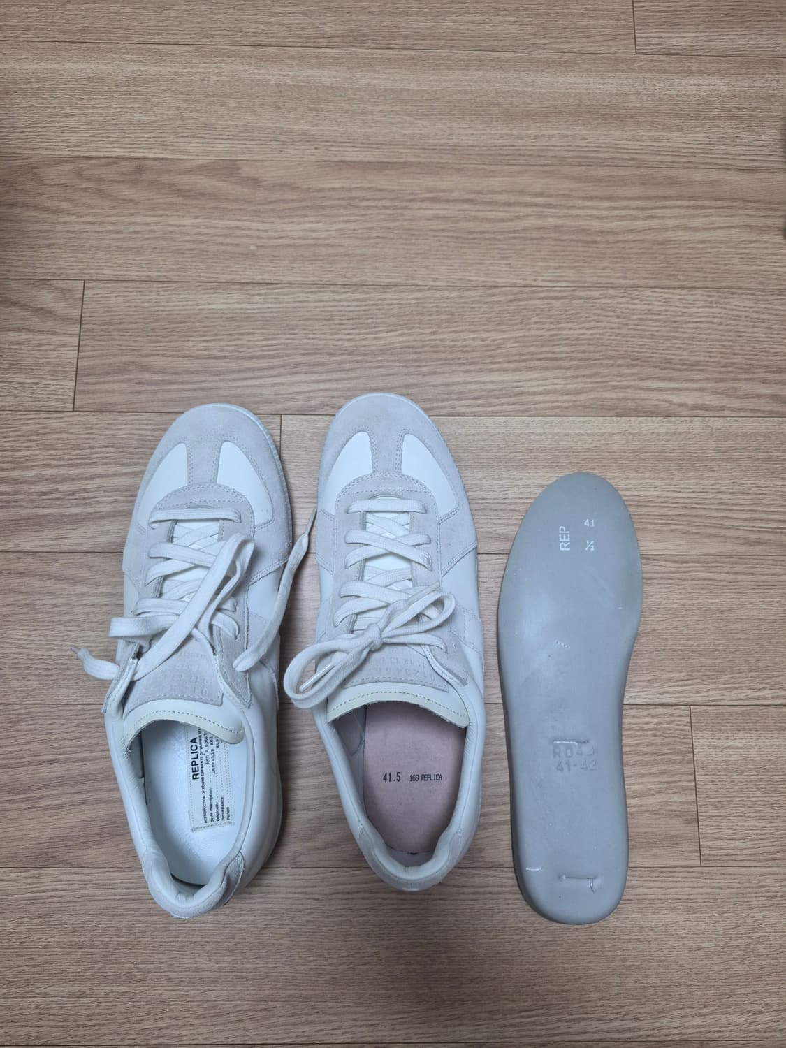 마르지엘라 카프스킨 독일군 화이트 41.5 상품이미지5