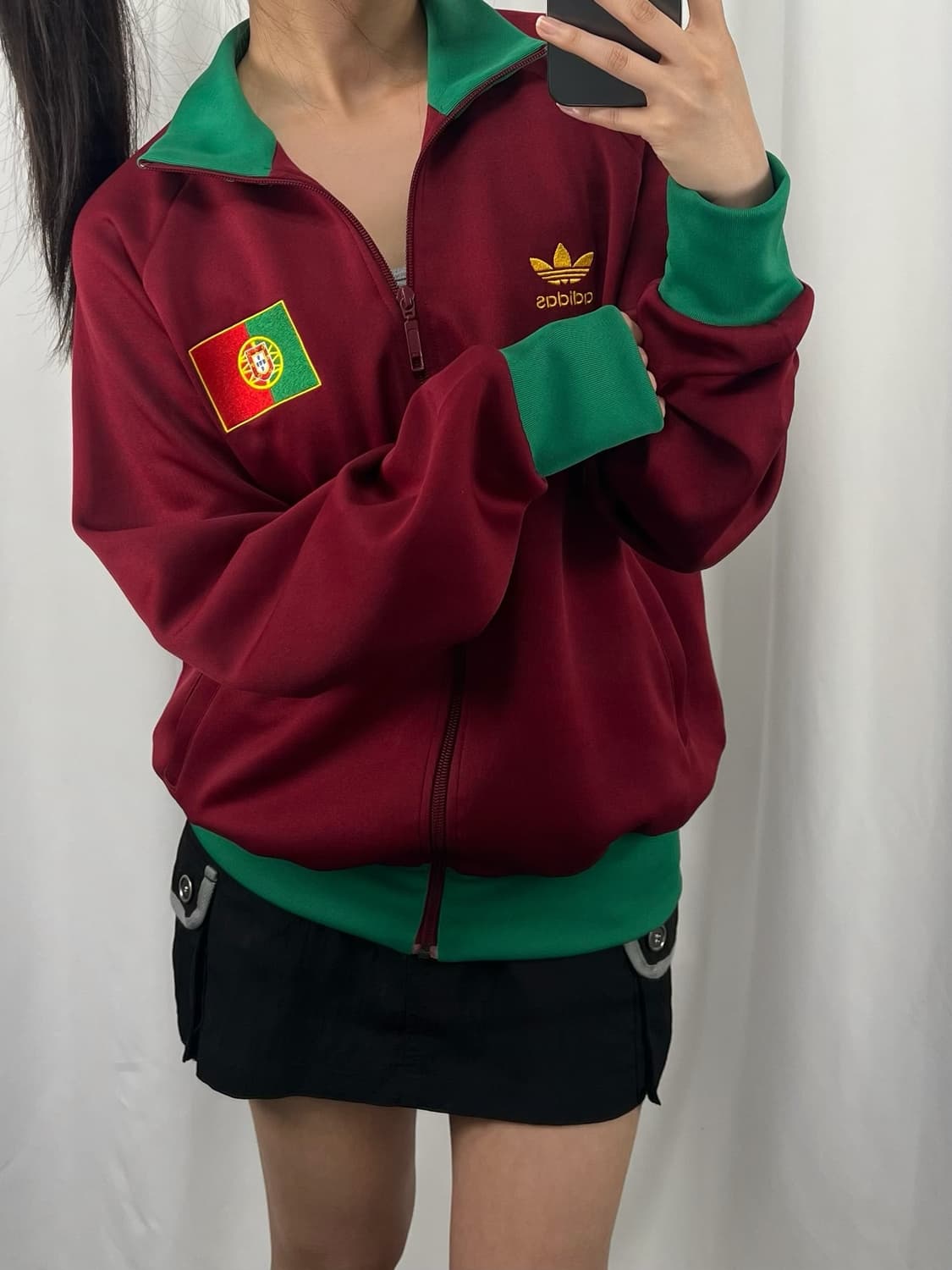 아디다스 포르투갈 국대 버건디 져지 상품이미지1