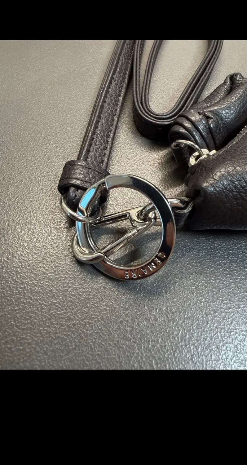 르메르 크루아상 코인 펄스 목걸이 지갑 ( 다크 초콜릿 ) 상품이미지2