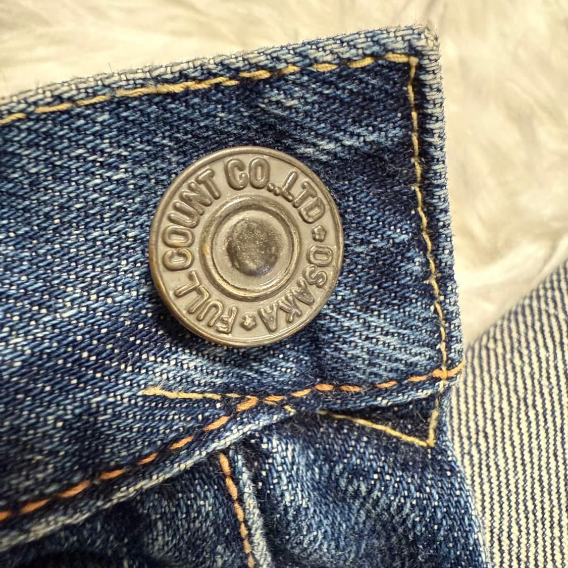 풀카운트 lot.0105 워시드 데님 팬츠 상품이미지7