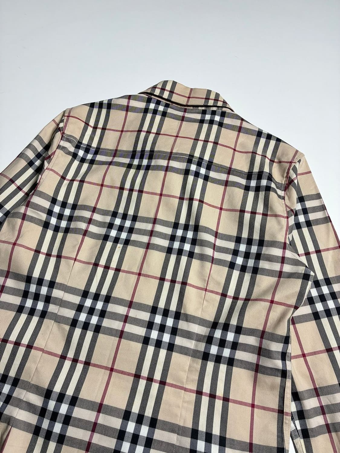 버버리 00's 시그니처 노바 체크 패턴 코튼 셔츠 R2350 상품이미지7