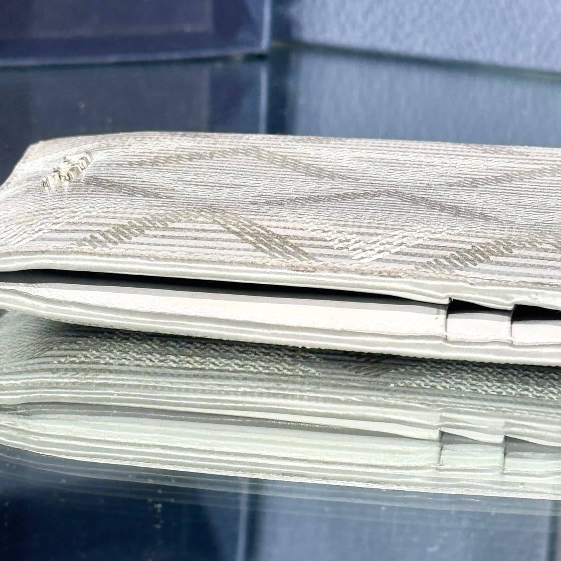 [정품] 디올 CD 다이아몬드 오거나이저 카드지갑 그레이 상품이미지8