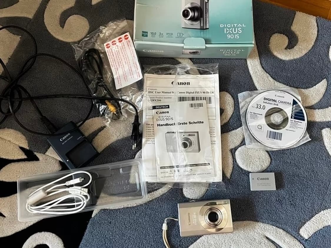CANON IXUS 90 캐논 익서스 90 빈티지 디지털카메라 상품이미지9