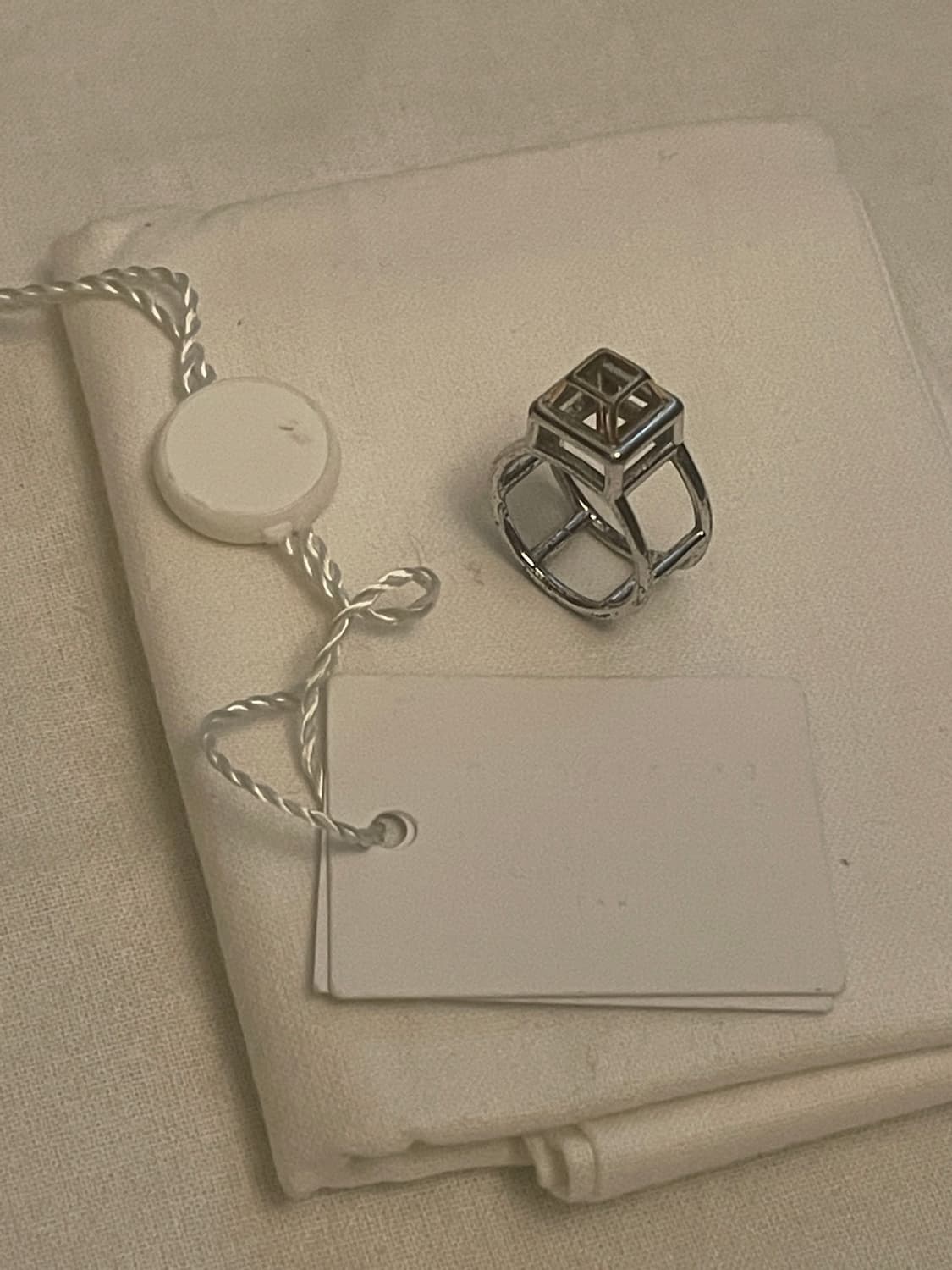 Maison Martin Margiela 11 크리스탈 구조 링 상품이미지5