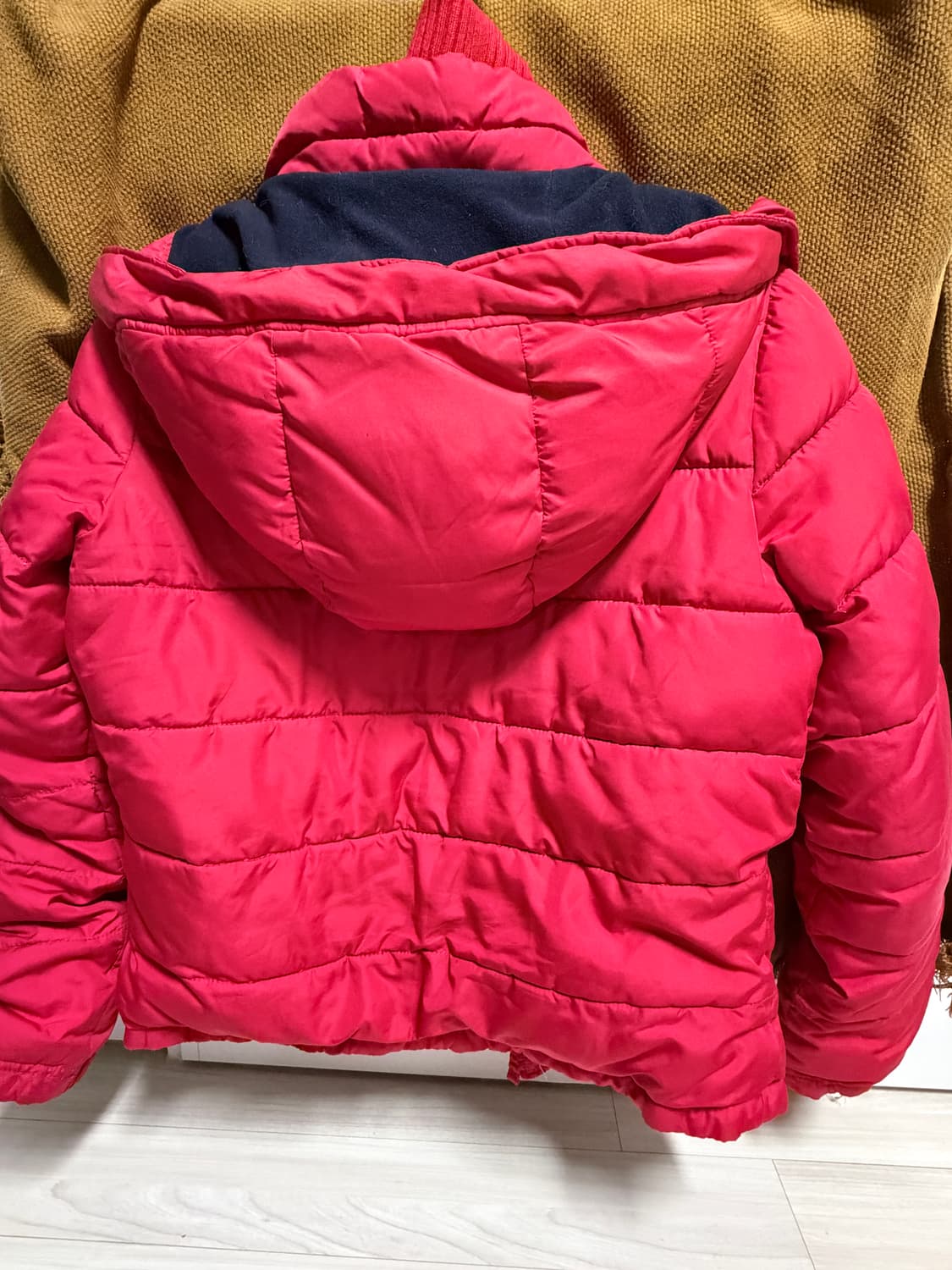 아베크롬비 캠쉘 패딩 레드 상품이미지4