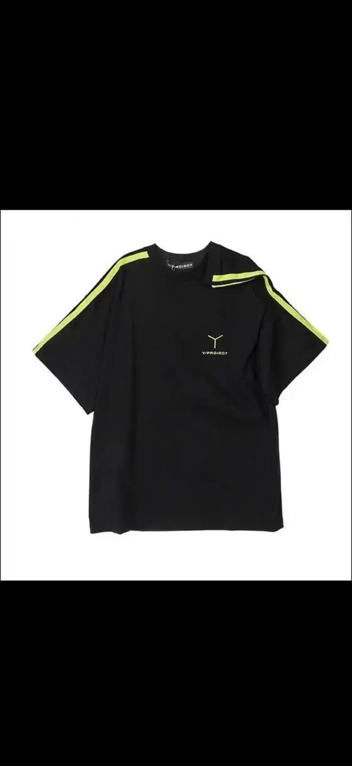  와이프로젝트  Y/PROJECT Y LOGO C클립 숄더 반팔티 상품이미지2