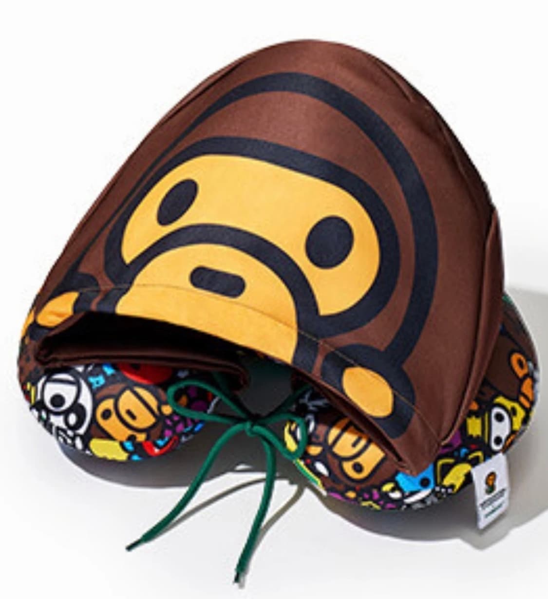 (미개봉/ 새상품) 베이프 베이비 마일로 x 스타벅스 목베개, 넥필로우 상품이미지1